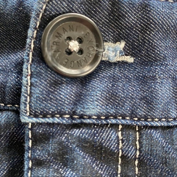 Armani denim  skirt size 2 - Picture 6 of 9